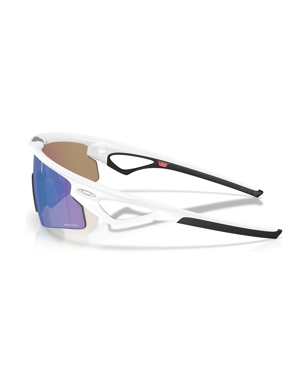 Sphaera Strike Sunglasses - Matte White/Prizm Sapphire - Oakley