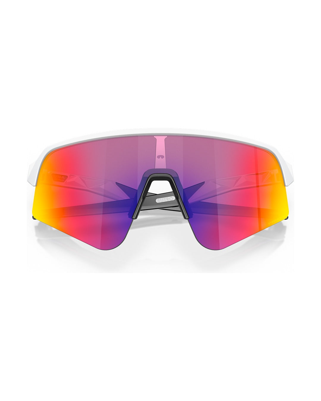 Sutro Lite Sweep Sunglasses - Matte White/Prizm Road - Oakley