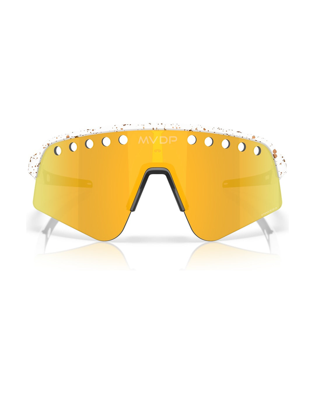Sutro Lite Sweep Sunglasses - Red/Gold Splatter/Prizm 24K - Oakley