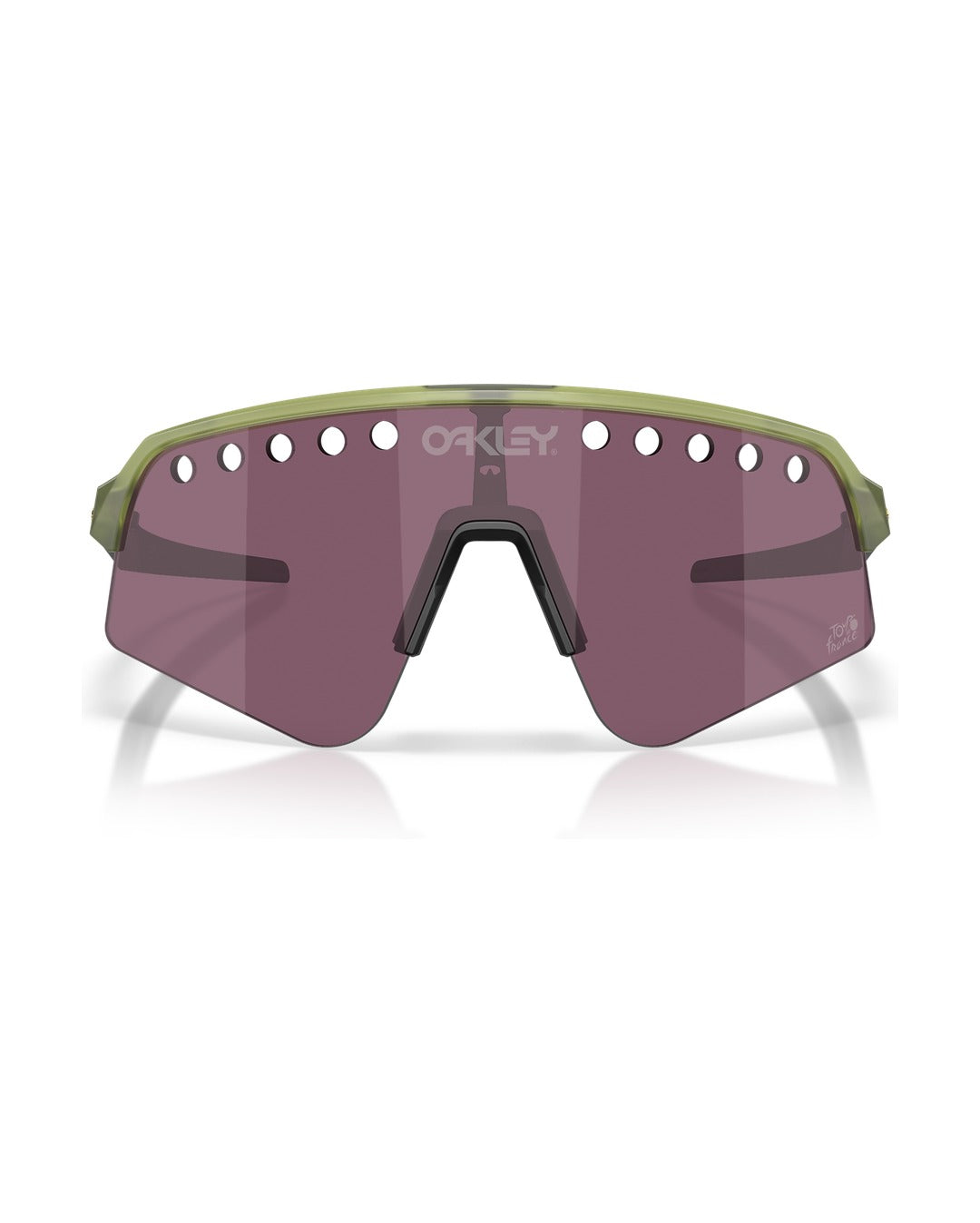 Sutro Lite Sweep Sunglasses - Transparent Fern/Prizm Road Black - Oakley