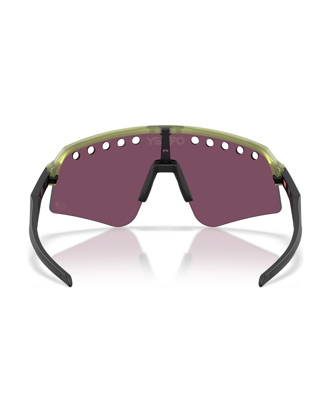 Sutro Lite Sweep Sunglasses - Transparent Fern/Prizm Road Black - Oakley