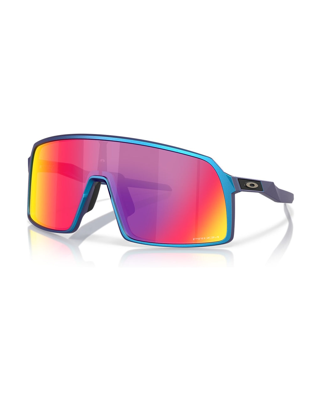 Sutro Sunglasses - Matte Cyan/Blue Colorshift/Prizm Road - Oakley