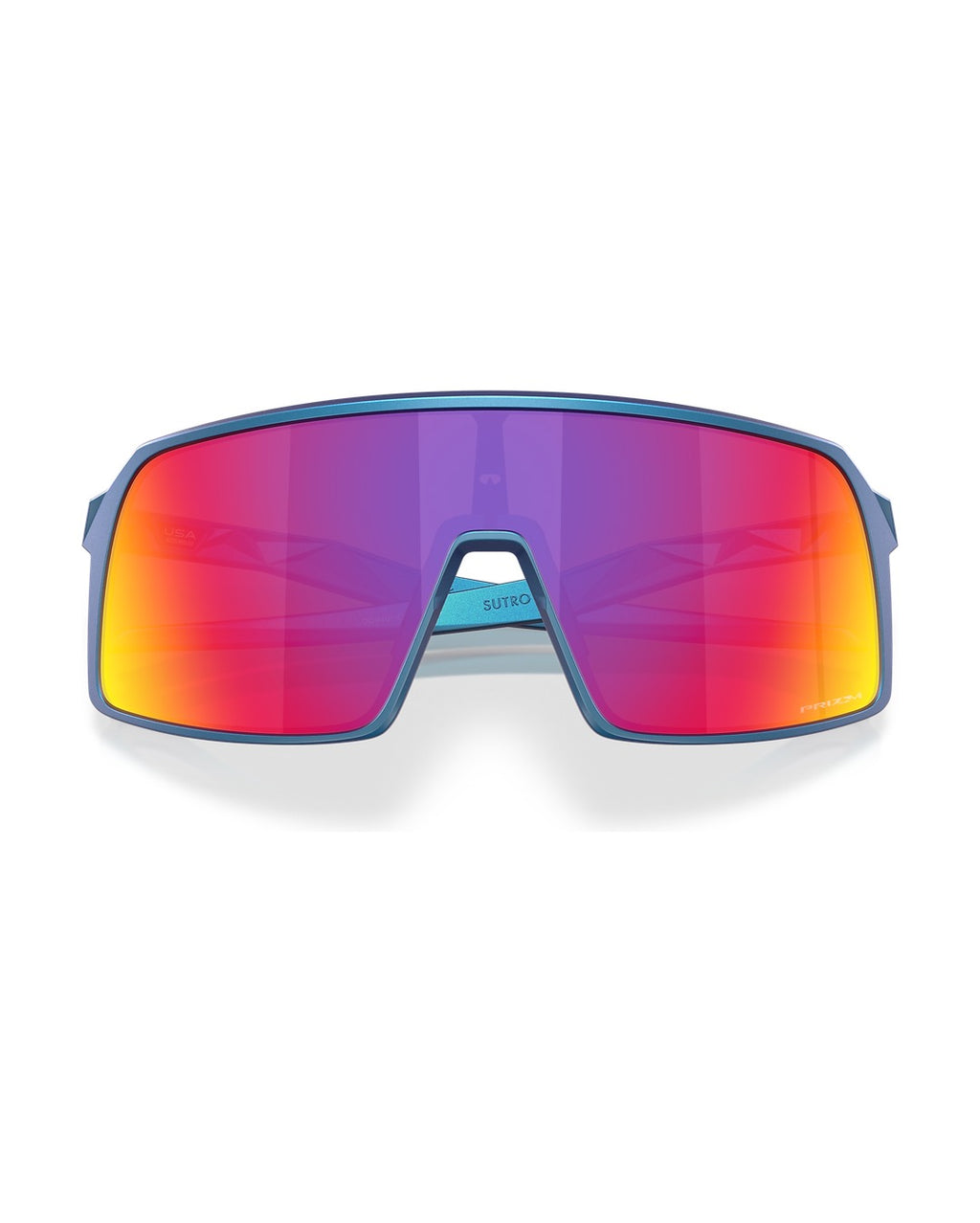 Sutro Sunglasses - Matte Cyan/Blue Colorshift/Prizm Road - Oakley