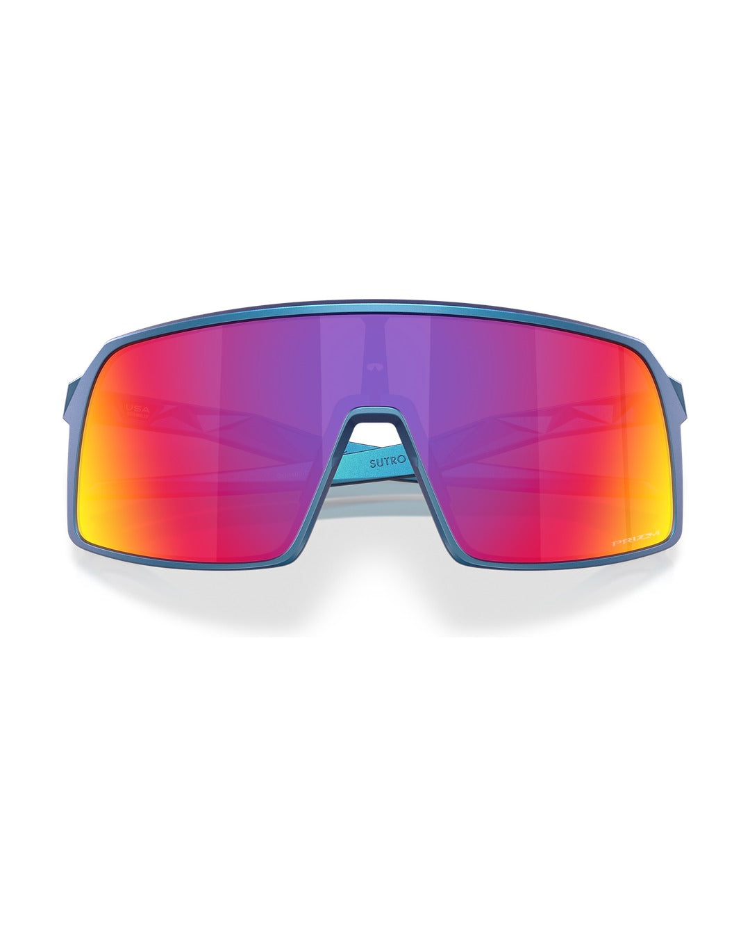 Sutro Sunglasses - Matte Cyan/Blue Colorshift/Prizm Road - Oakley