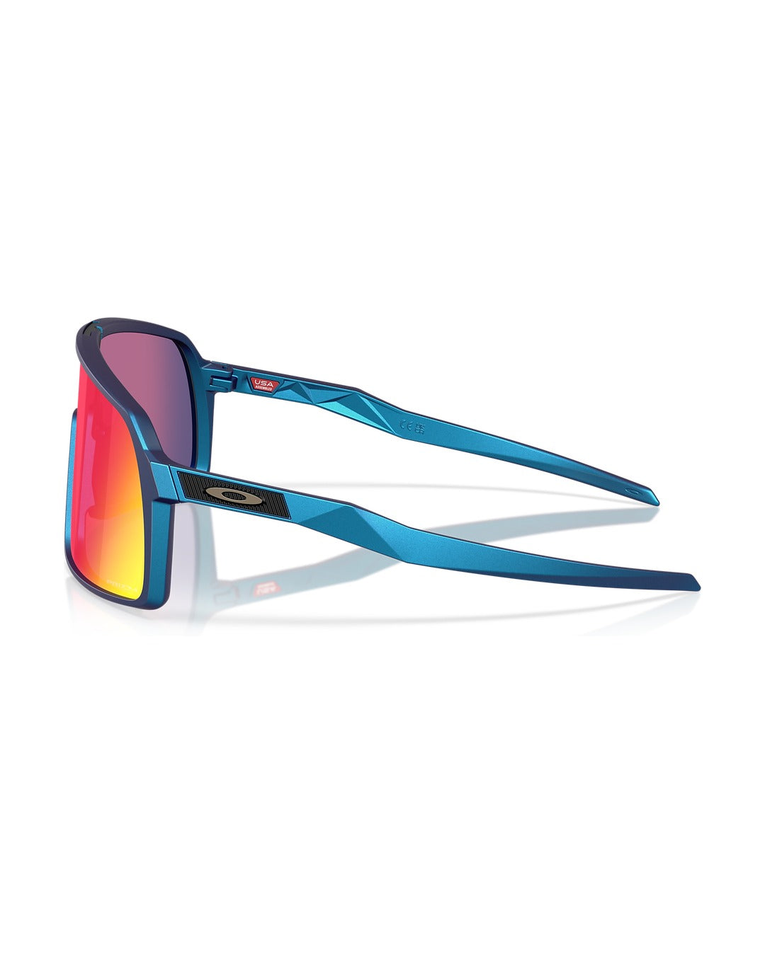 Sutro Sunglasses - Matte Cyan/Blue Colorshift/Prizm Road - Oakley