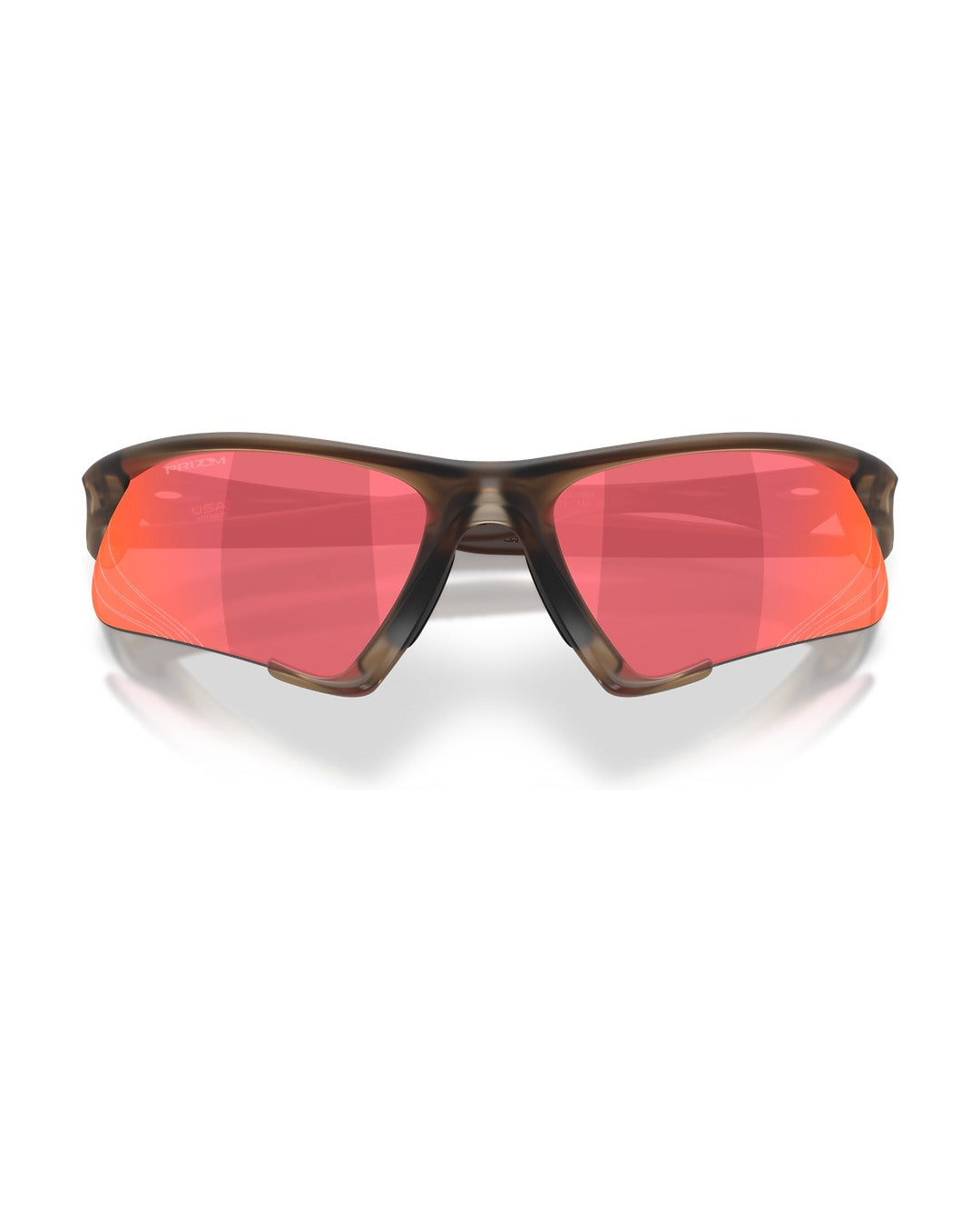 Suture Jacket Sunglasses - Matte Brown Smoke/Prizm Trail Torch - Oakley