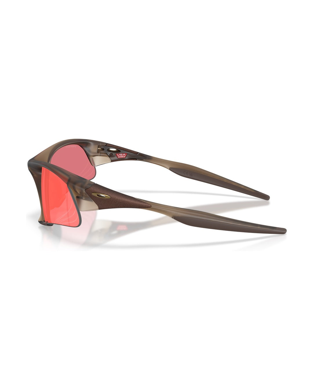Suture Jacket Sunglasses - Matte Brown Smoke/Prizm Trail Torch - Oakley