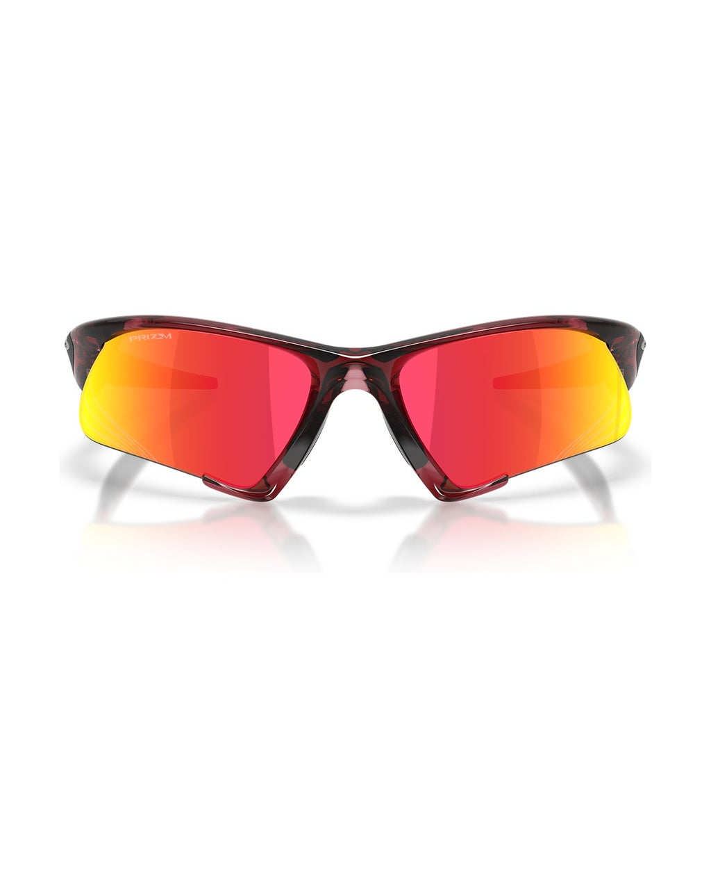 Suture Jacket Sunglasses - Transparent Iron Red/Prizm Ruby - Oakley