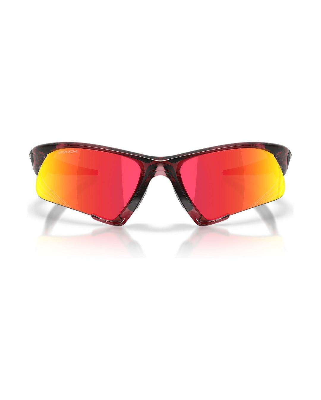 Suture Jacket Sunglasses - Transparent Iron Red/Prizm Ruby - Oakley