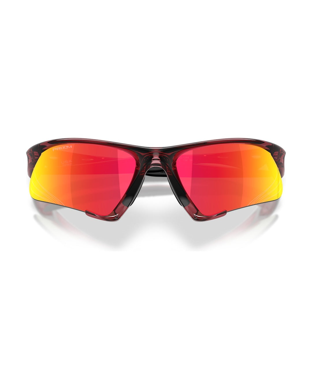 Suture Jacket Sunglasses - Transparent Iron Red/Prizm Ruby - Oakley