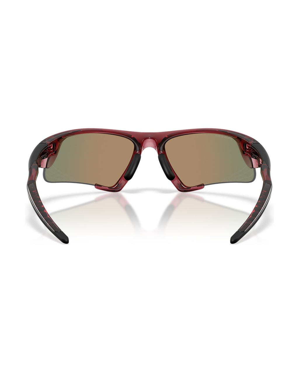Suture Jacket Sunglasses - Transparent Iron Red/Prizm Ruby - Oakley