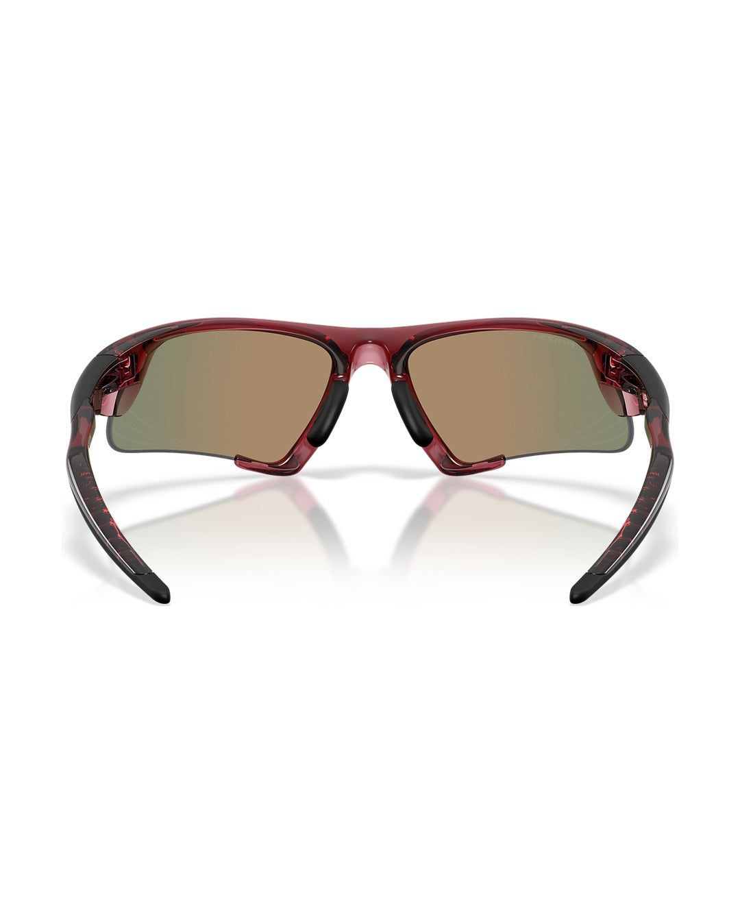 Suture Jacket Sunglasses - Transparent Iron Red/Prizm Ruby - Oakley