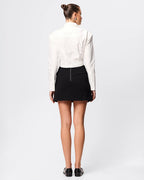 On My Way Mini Skirt - Black - Mossman