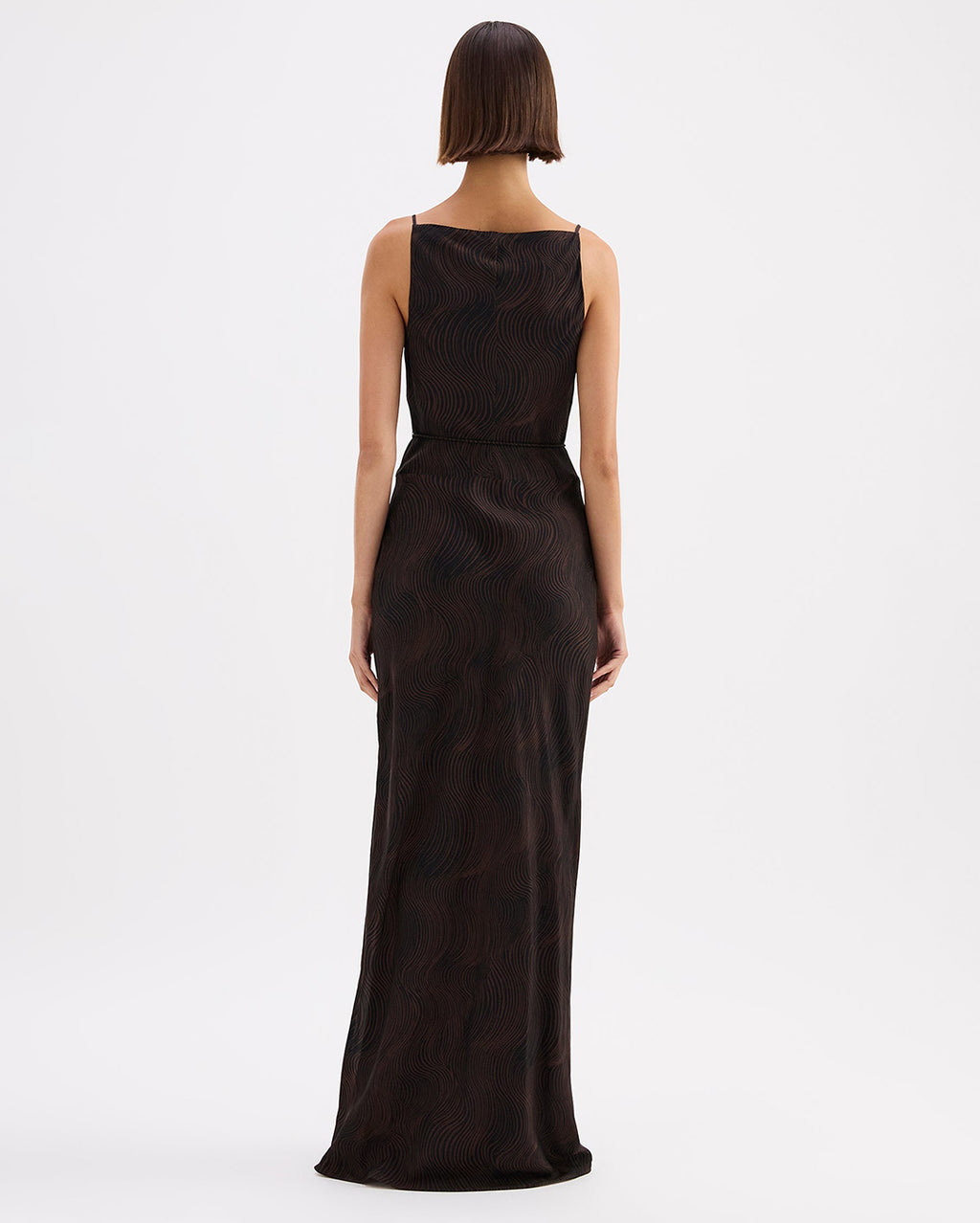 Onda Cupro Maxi Dress - Onda - Nude Lucy