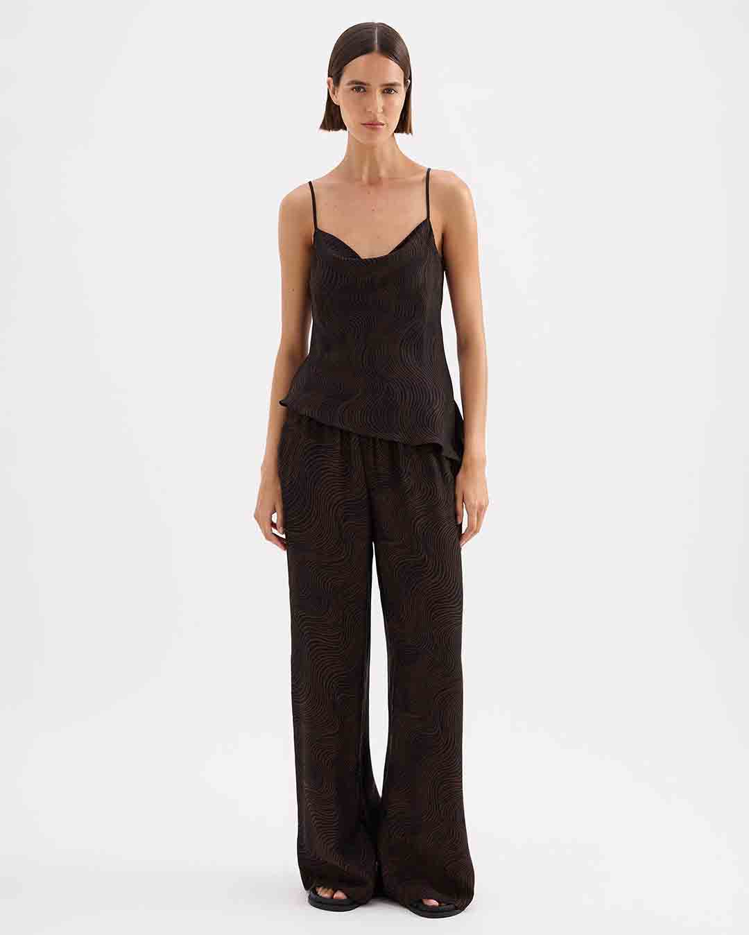 Onda Cupro Pant - Onda - Nude Lucy