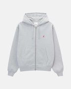 One Point Zip Hoodie - Heather Grey - Gramicci