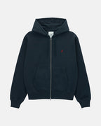 One Point Zip Hoodie - Vintage Black - Gramicci