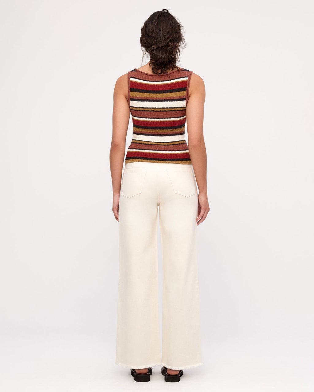 Organic Mid Rise Jean - Coconut - Zulu and Zephyr