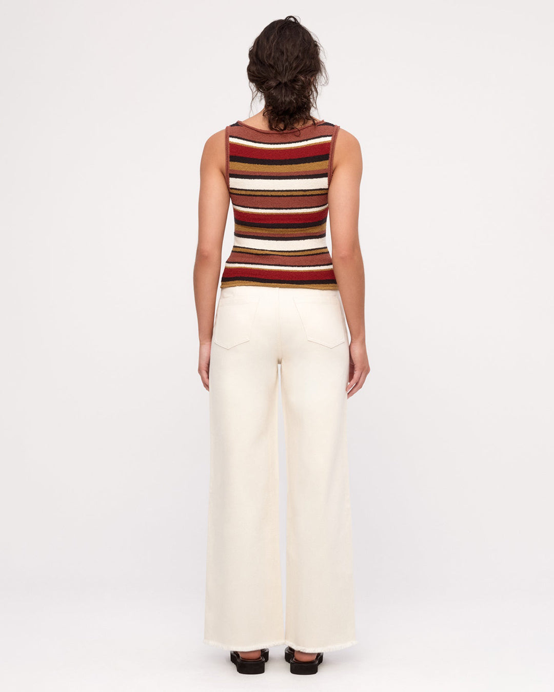 Organic Mid Rise Jean - Coconut - Zulu and Zephyr