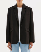 Orla Blazer - Black - Nude Lucy