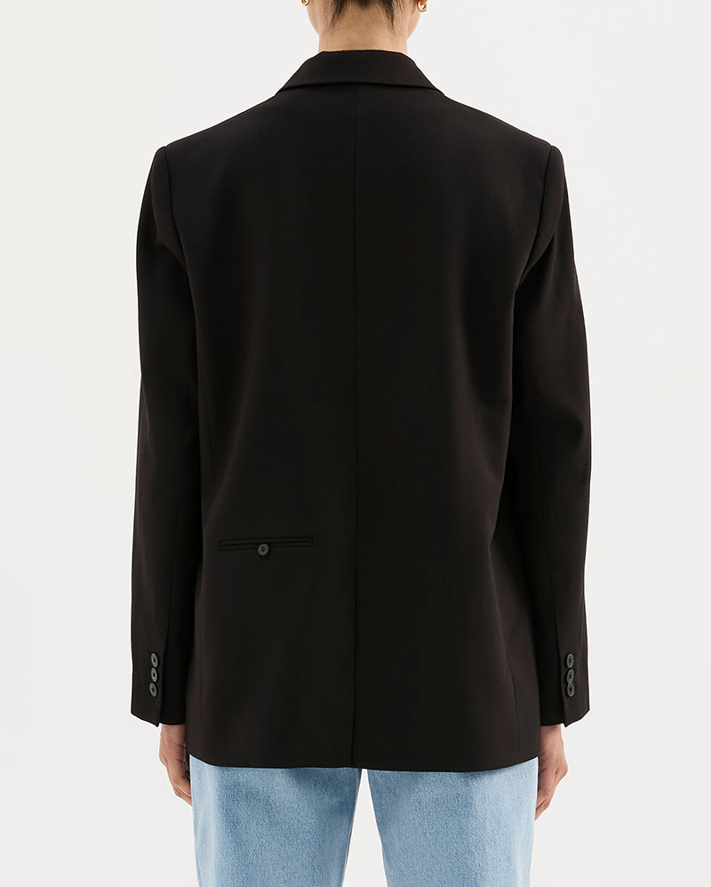 Orla Blazer - Black - Nude Lucy