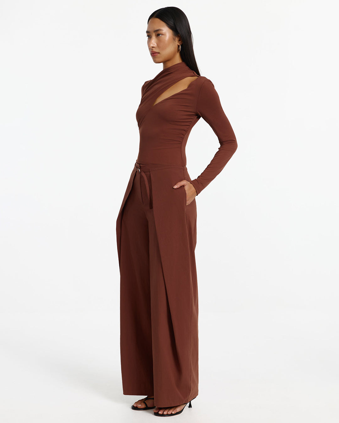 Orlyn Long Sleeve Top - Oak - Significant Other