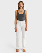 Kingston Knit Tank - Charcoal Marle - ORTC