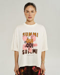 Oui Oui Tee - Vintage White - Summi Summi