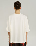 Oui Oui Tee - Vintage White - Summi Summi