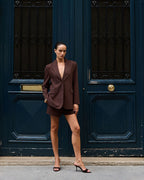 Oversized Blazer - Chocolat - Summi Summi