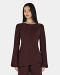 Orelia Top - Cocoa