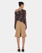 Paige Long Sleeve Top - Bambi