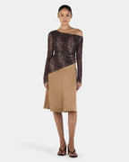 Paige Long Sleeve Top - Bambi