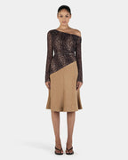Paige Long Sleeve Top - Bambi