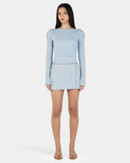 Quinn Long Sleeve Top - Ice