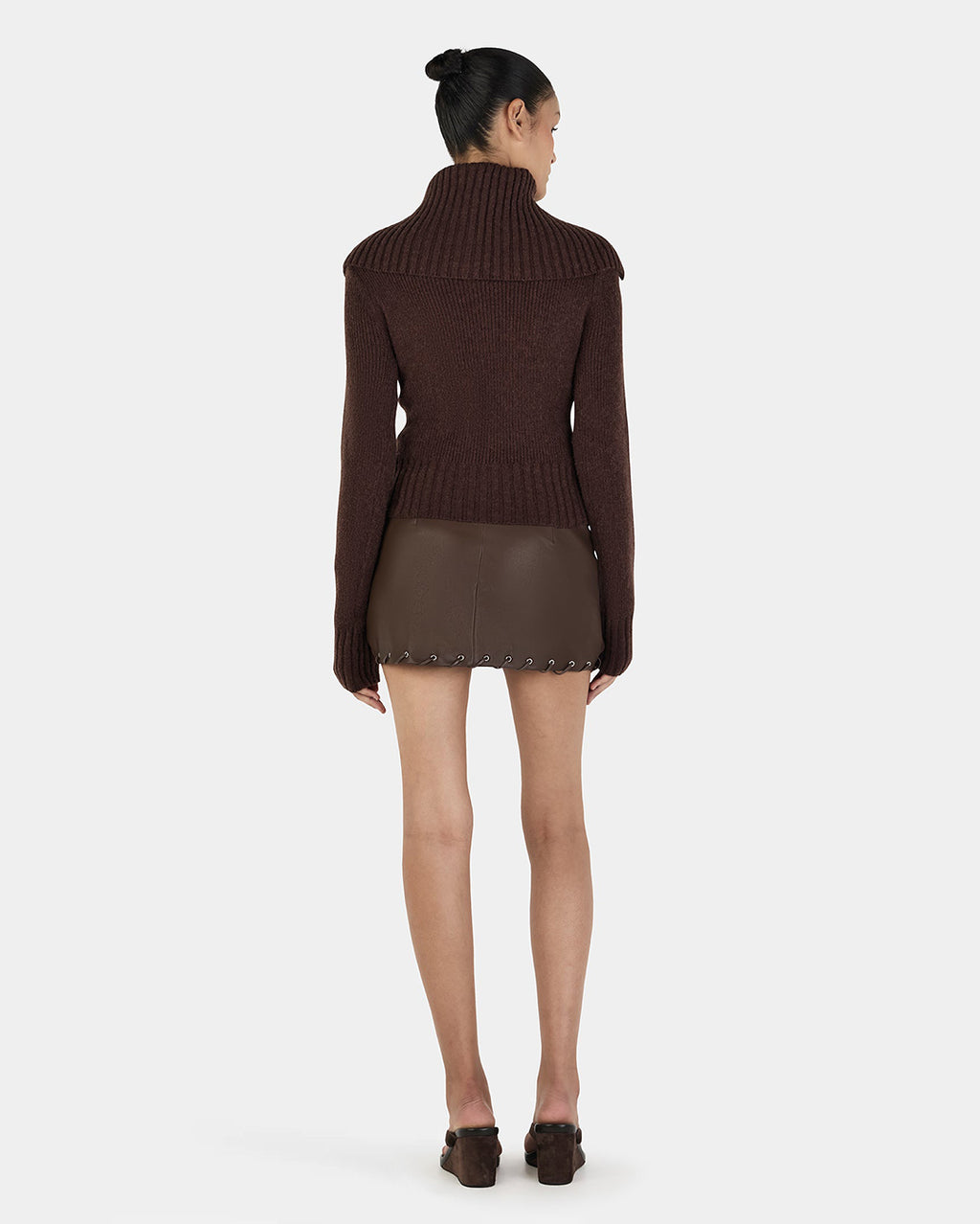 Roxanne Turtleneck - Chocolate - Ownley