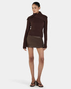 Roxanne Turtleneck - Chocolate - Ownley