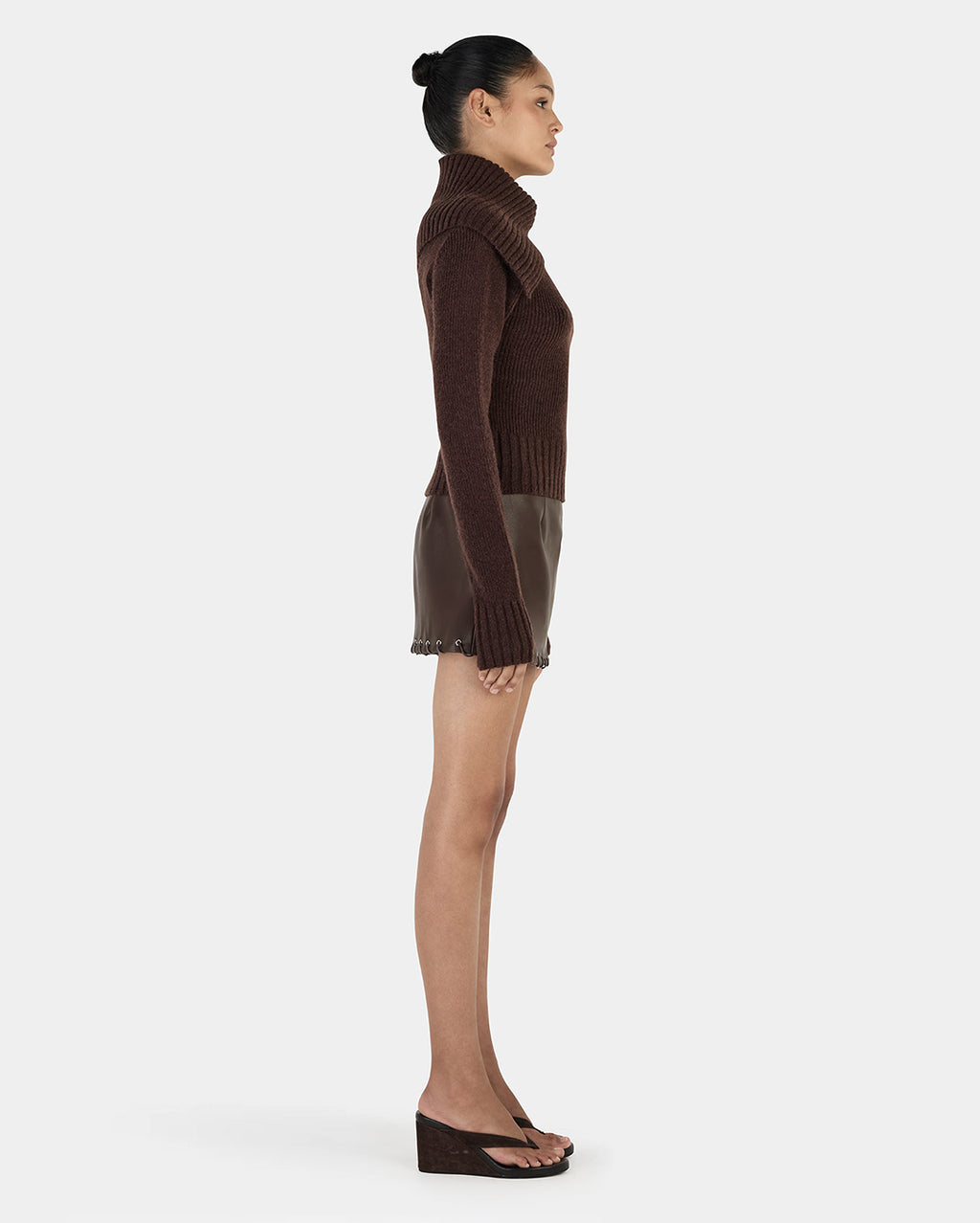 Roxanne Turtleneck - Chocolate - Ownley