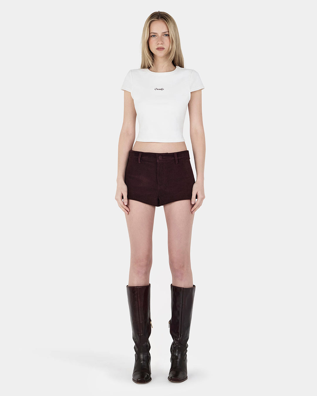 Ryan Logo Tee - Ivory - Ownley