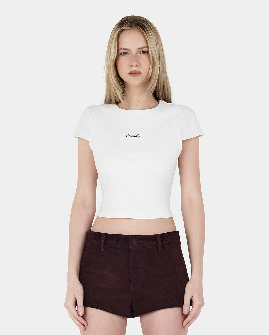 Ryan Logo Tee - Ivory - Ownley