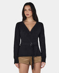Valerie Knit Cardigan - Black - Ownley