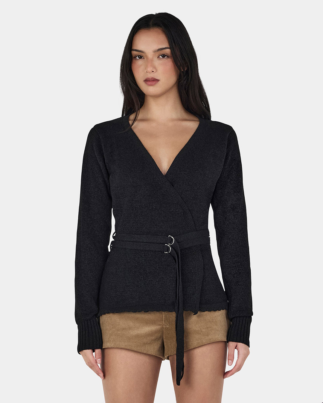 Valerie Knit Cardigan - Black - Ownley