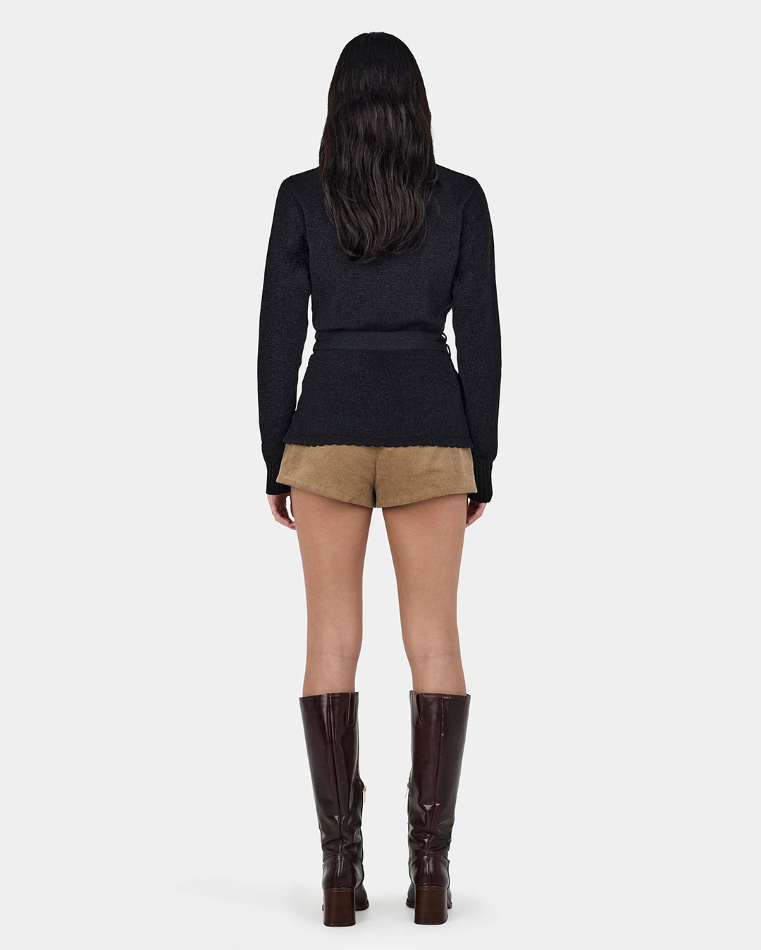 Valerie Knit Cardigan - Black - Ownley