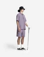 Hybrid Half Zip - Purple by Fantl Sport - view 11