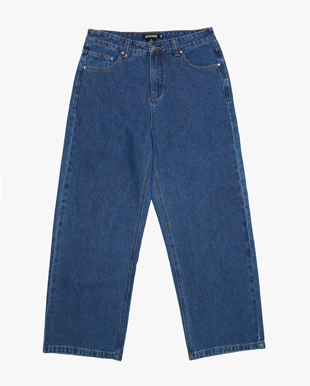 Pablo - Denim Baggy Jean - Authentic Blue - Afends