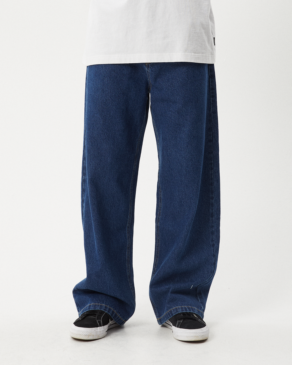 Pablo - Denim Baggy Jean - Authentic Blue - Afends