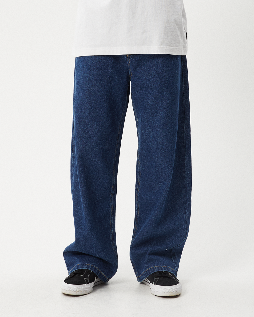 Pablo - Denim Baggy Jean - Authentic Blue - Afends