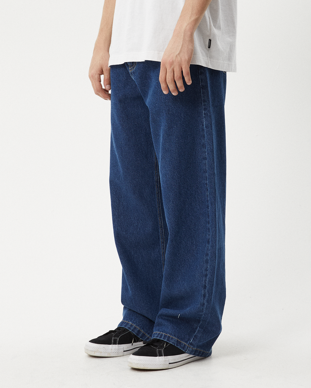 Pablo - Denim Baggy Jean - Authentic Blue - Afends