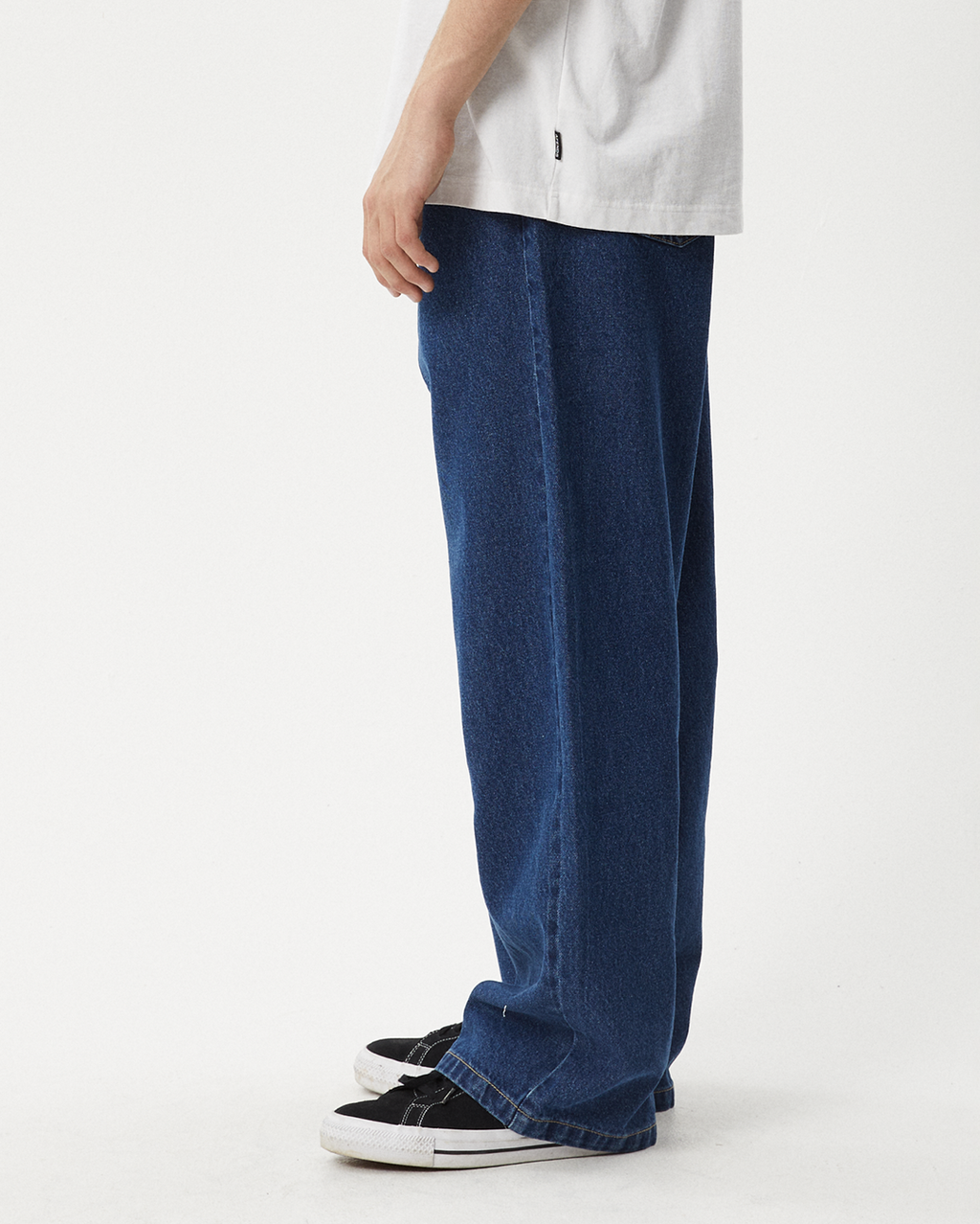 Pablo - Denim Baggy Jean - Authentic Blue - Afends