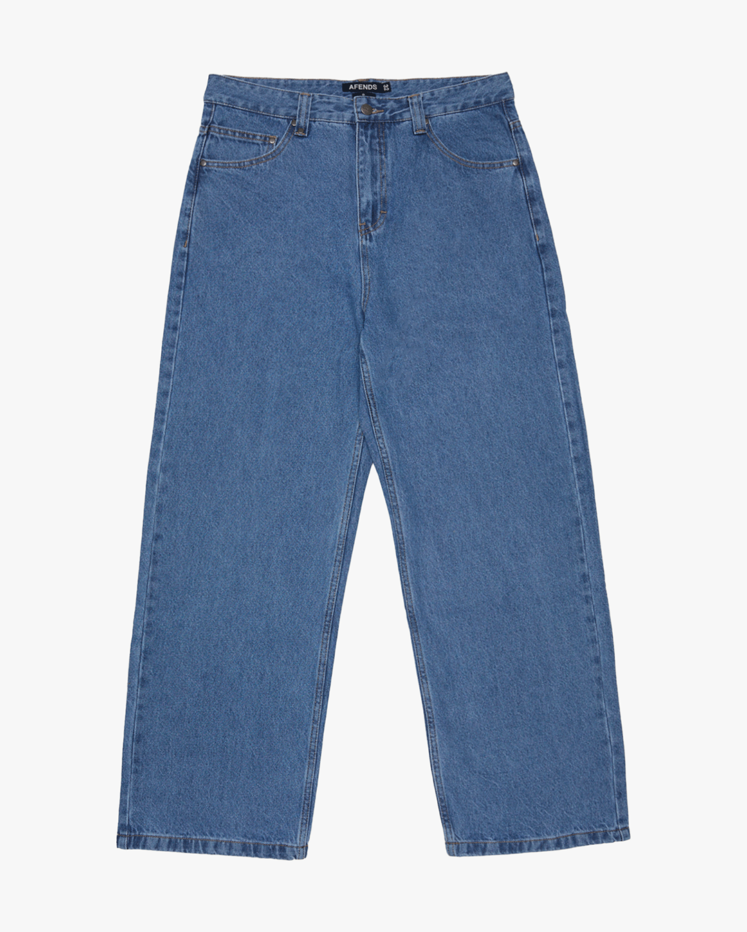 Pablo - Denim Baggy Jean - Worn Blue - Afends